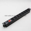 19inch IEC C13 Power Strip, Used for Server Rack NEMA